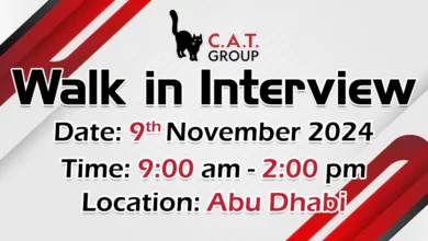 CAT Group Walk in Interview in Abu Dhabi