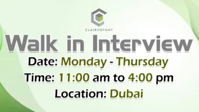 ClairvoyantUAE Walk in Interview in Dubai