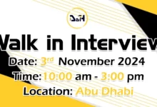 Drill & Hummer Walk in Interview in Abu Dhabi