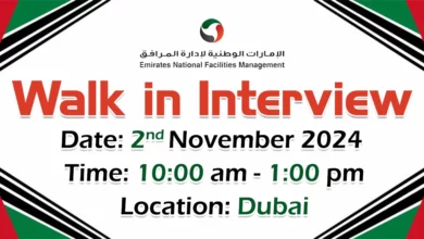 Emirates National FM Walk in Interview in Dubai