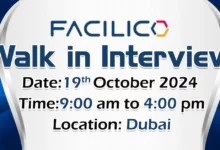 Facilico Walk in Interview in Dubai