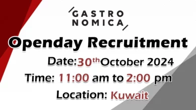 Gastronomica ME Open Day Recruitment in Kuwait