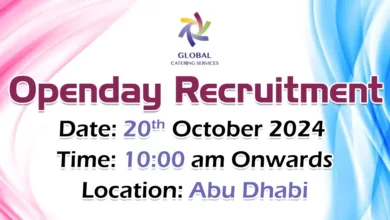 Global Catering Open Day Recruitment in Abu Dhabi