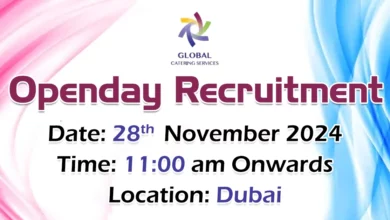 Global Catering Open Day Recruitment in Dubai