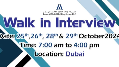 Juma Al Majid Holding Walk in Interview in Dubai