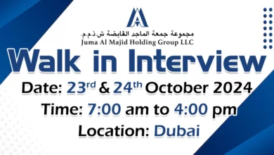 Juma Al Majid Holding Walk in Interview in Dubai