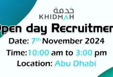 Khidmah Open Day Recruitment in Abu Dhabi