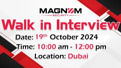 Magnum Security Walk in Interview in Dubai