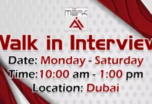 Markai Group Walk in Interview in Dubai