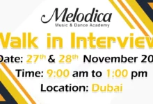 Melodica Walk in Interview in Dubai