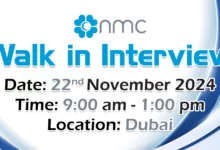 NMC Hospital Walk in Interview in Dubai