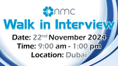 NMC Hospital Walk in Interview in Dubai