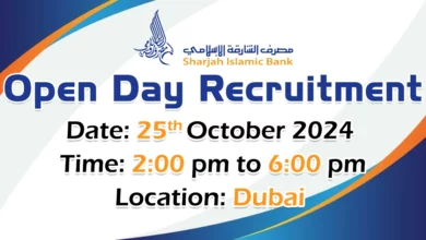 Sharjah Islamic Bank Open Day Recruitment in Dubai