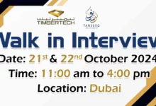 Timbertech Walk in Interview in Dubai