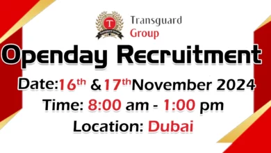 Transguard Group Open Day Recruitment in Dubai