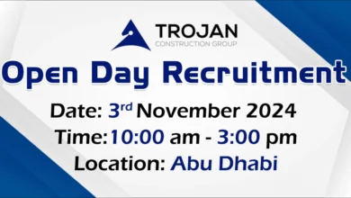 Trojan Construction Open Day Recruitment in Abu Dhabi