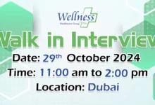 Wellnessplus Walk in Interview in Dubai