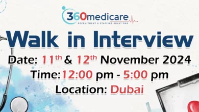 360Medicare Walk in Interview in Dubai