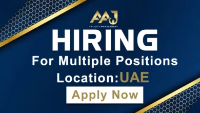 AAJ Facilities Management Recruitments in UAE