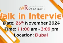 AW Rostamani Group Walk in Interview in Dubai