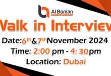 Al Bonian FM Walk in Interview in Dubai