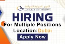 Al Ghurair International Exchange Recruitments in Dubai