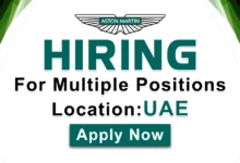 Aston Martin Recruitment in UAE