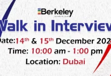 Berkeley Walk in Interview in Dubai