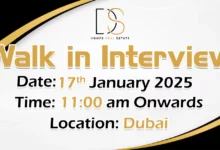 D&S Homes Walk in Interview in Dubai