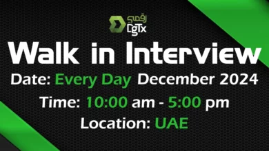 DgTx Walk in Interview in UAE