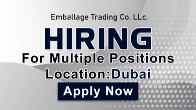 Emballage Group Recruitments in Dubai