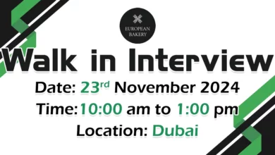 European Bakery Group Walk in Interview in Dubai