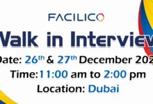 Facilico Walk in Interview in Dubai