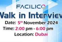 Facilico Walk in Interview in Dubai