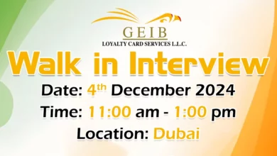 GEIB Loyalty Walk in Interview in Dubai