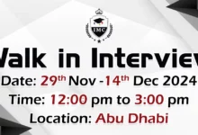 IMC Institute Walk in Interview in Abu Dhabi