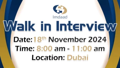 Imdaad Walk in Interview in Dubai