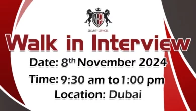 MBR1 Security Services Walk in Interview in Dubai