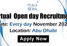 SEHA Virtual Open Day Recruitments in Abu Dhabi