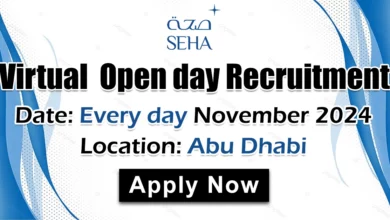 SEHA Virtual Open Day Recruitments in Abu Dhabi