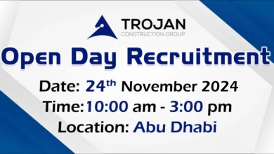 Trojan Construction Open Day Recruitment in Abu Dhabi