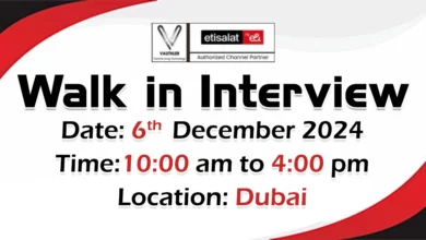 Vauthler General Trading Walk in Interview in Dubai