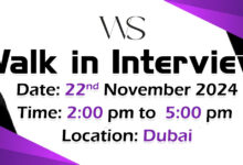 Whitespot Walk in Interview in Dubai