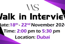 Whitespot Walk in Interview in Dubai