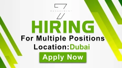 7 Management Recruitments in Dubai