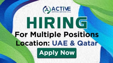 Active Shipping Services Recruitments in UAE & Qatar