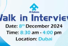 Al Futtaim Walk in Interview in Dubai