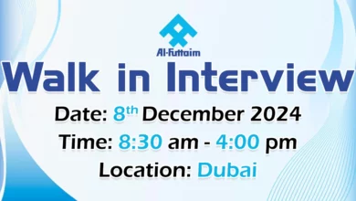 Al Futtaim Walk in Interview in Dubai