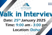 Al Mirqab Walk in Interview in Doha