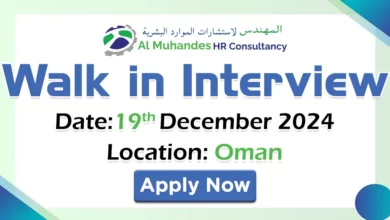 Al Muhandes HR Consultancy Walk in Interview in Oman